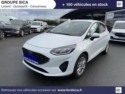Blanc Occasion 2024 Ford Fiesta Titanium X Citadine | 18 490 € (Prix juste)