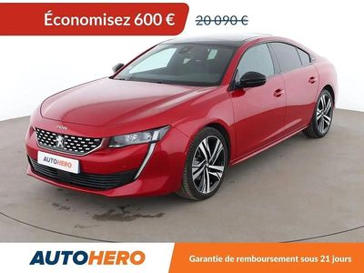 Rouge Occasion 2018 Peugeot 508 GT-line Berline | 19 490 € (Prix assez cher)