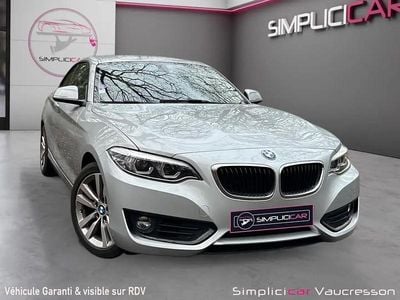Occasion BMW 218 Sport Line 136 ch (100 kW) 2017 Gris Coupé