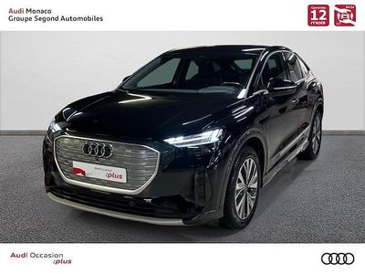 Noir mythe métallisé Occasion 2022 Audi Q4 Sportback e-tron Design SUV | 36 900 € (Super prix)