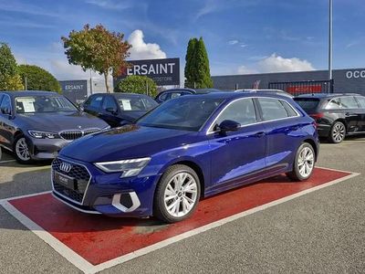 Bleu Occasion 2021 Audi A3 Design Berline | 22 990 € (Prix assez cher)