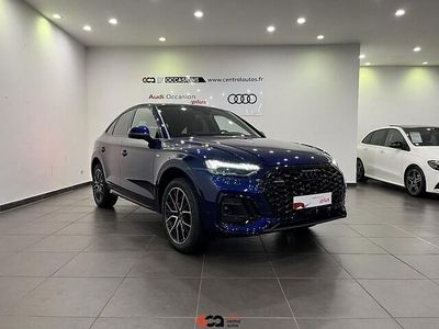 Bleu navarre métallisé Occasion 2023 Audi Q5 Sportback S-Line SUV | 55 900 € (Prix juste)