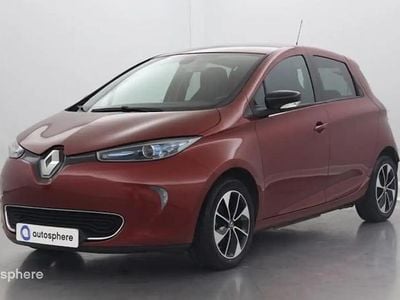 Rouge Occasion 2019 Renault Zoe Iconic Citadine | 7 599 € (Bon prix)
