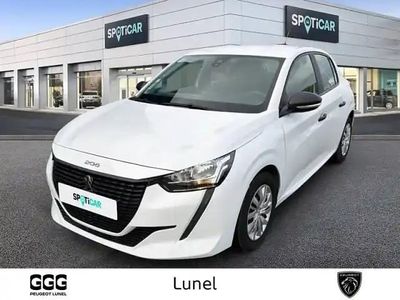 Blanc Occasion 2021 Peugeot 208 S Citadine | 10 470 € (Bon prix)