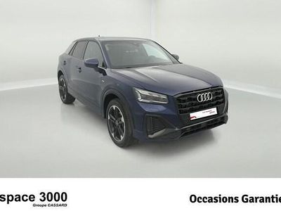 Bleu navarre métallisé Occasion 2025 Audi Q2 S-Line SUV | 36 980 € (Prix assez cher)