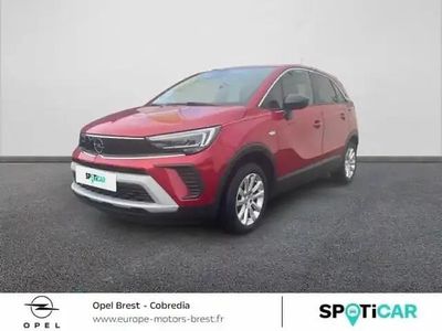 Rouge piment métallisé Occasion 2021 Opel Crossland X Elegance SUV | 12 990 € (Prix juste)
