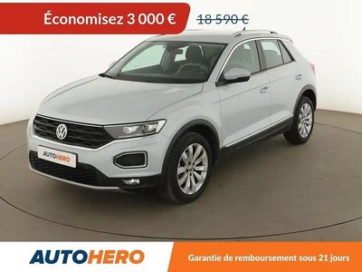 Blanc Occasion 2019 VW T-Roc SUV | 15 590 € (Bon prix)