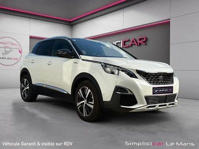 Blanc Occasion 2017 Peugeot 3008 GT-line SUV | 13 980 € (Prix assez cher)