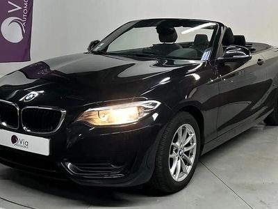 Occasion BMW 218 136 ch (100 kW) 2015 Noir Cabriolet