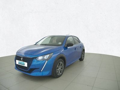 Occasion Peugeot e-208 Style 100 kW (136 ch) 2022 Bleu Citadine
