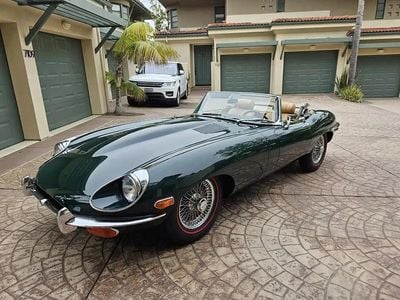 Vert Occasion 1970 Jaguar E-Type Cabriolet | 75 000 €