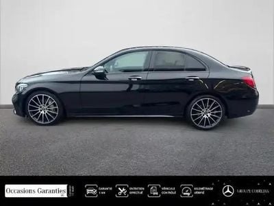 Occasion Mercedes C220 AMG line 2018 Noir obsidienne Berline