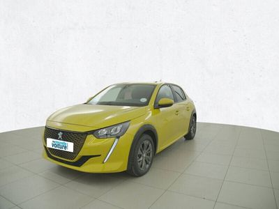 Jaune Occasion 2021 Peugeot e-208 Business-Line Citadine | 13 990 € (Prix juste)