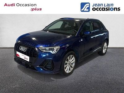Bleu navarre métallisé Occasion 2024 Audi Q3 S-Line SUV | 43 190 € (Prix assez cher)