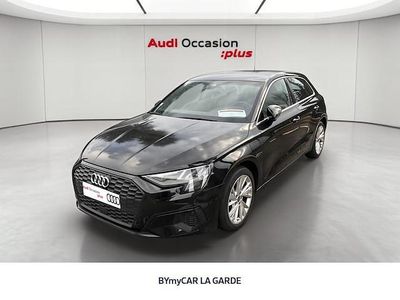 Occasion Audi A3 Sportback e-tron Design 150 ch (110 kW) 2021 Noir mythic métallisé Citadine