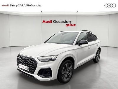 Blanc ibis Occasion 2023 Audi Q5 Sportback S-Line SUV | 46 818 €