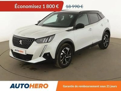 Blanc Occasion 2021 Peugeot 2008 GT SUV | 17 190 € (Prix juste)