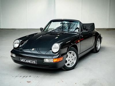 Noir Occasion 1990 Porsche 911 Cabriolet | 64 900 €