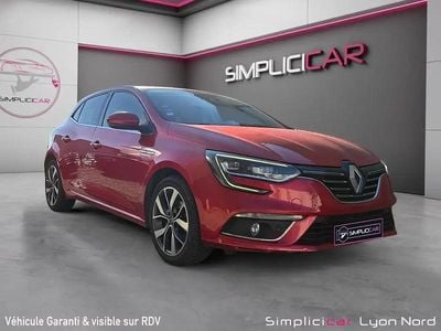 Rouge Occasion 2016 Renault Mégane III Intens Berline | 10 480 € (Prix juste)