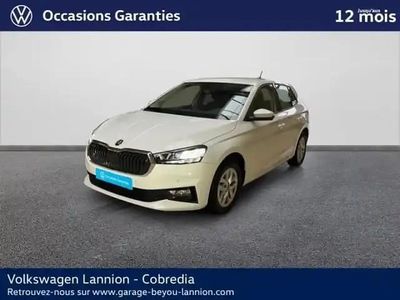 Blanc lune métallisé Occasion 2025 Skoda Fabia Selection Citadine | 18 990 € (Prix juste)