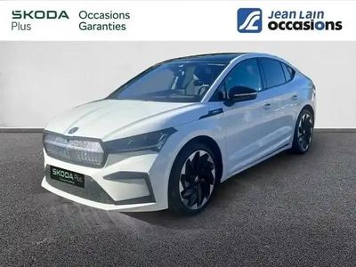 Blanc Occasion 2024 Skoda Enyaq iV SportLine SUV | 42 290 €