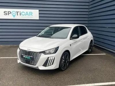 Blanc okénite (m) Occasion 2025 Peugeot 208 Allure Citadine | 23 900 € (Prix assez cher)