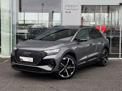 Gris typhon métallisé Occasion 2024 Audi Q4 e-tron Design SUV | 39 900 € (Prix cher)