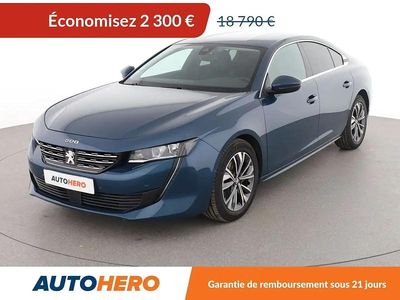 Bleu Occasion 2018 Peugeot 508 Allure Berline | 16 490 € (Bon prix)