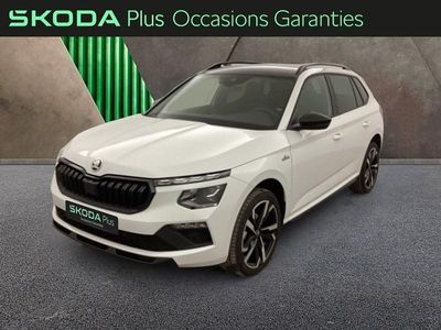 Blanc lune métallisé Occasion 2025 Skoda Kamiq Monte Carlo SUV | 28 790 € (Prix cher)