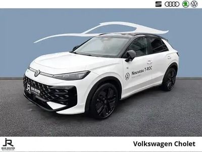 Blanc pur toit noir uni Nouvelle 2025 VW T-Roc SUV | 40 999 € (Super prix)