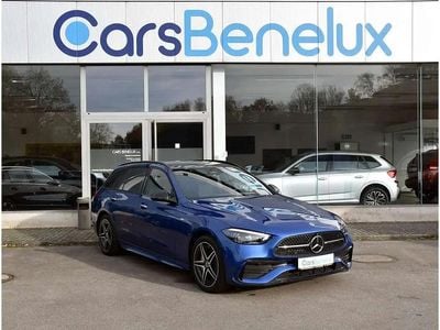 Bleu Occasion 2025 Mercedes C300 AMG line Break | 48 890 € (Prix juste)