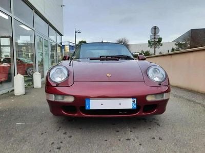 Rouge Occasion 1997 Porsche 993 Cabriolet | 92 900 €