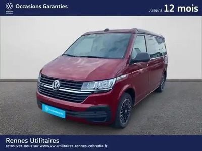 Rouge fortana métallisé Occasion 2025 VW California Coast Van | 67 690 € (Prix cher)
