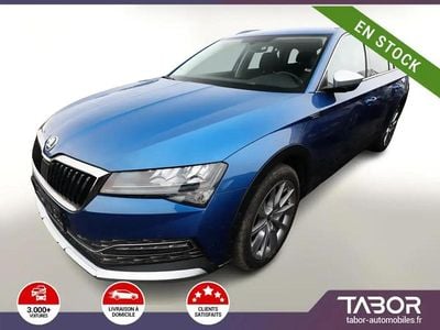 Bleu Occasion 2021 Skoda Superb Break | 30 488 € (Bon prix)