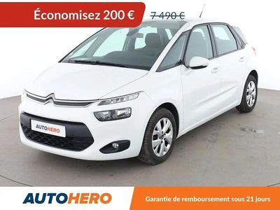Blanc Occasion 2015 Citroën C4 Picasso Comfort Monospace | 7 290 € (Prix juste)