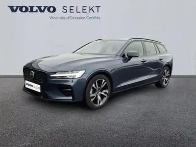 Bleu denim métallisé Occasion 2025 Volvo V60 Plus Break | 39 490 € (Bon prix)
