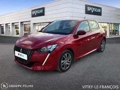 Rouge elixir (v) Occasion 2021 Peugeot 208 Active Citadine | 12 290 € (Prix assez cher)