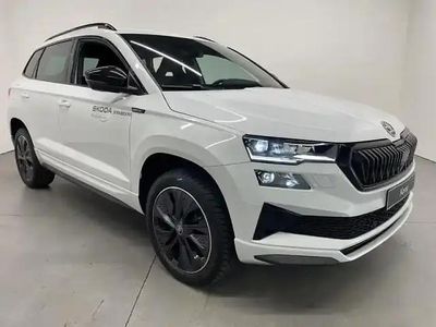 Blanc lune Occasion 2025 Skoda Karoq SUV | 38 990 € (Prix cher)