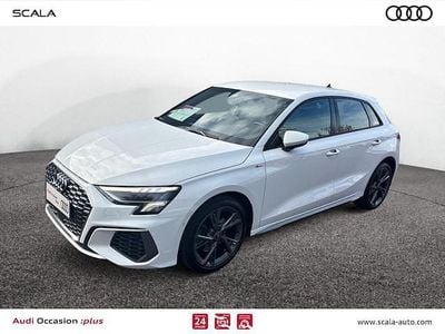 Blanc ibis Occasion 2021 Audi A3 S-Line | 24 990 € (Prix juste)