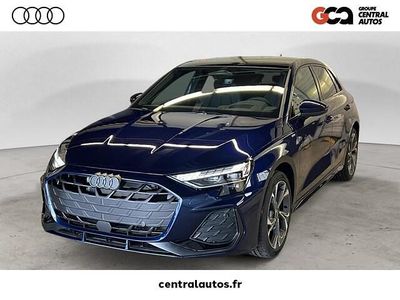 Occasion Audi A3 S-Line 150 ch (110 kW) 2025 Bleu navarre métallisé Berline