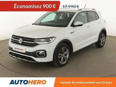 Blanc Occasion 2019 VW T-Cross R-line SUV | 17 090 € (Prix juste)
