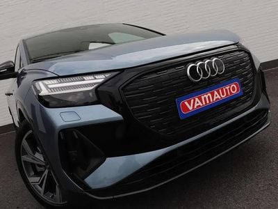 Bleu Occasion 2022 Audi Q4 Sportback e-tron S-Line SUV | 36 950 € (Bon prix)