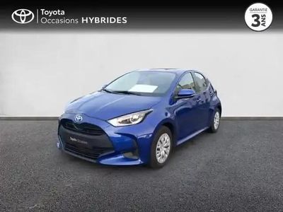 Occasion Toyota Yaris Hybrid 116 ch (85 kW) 2022 Bleu kyanite (m) Berline