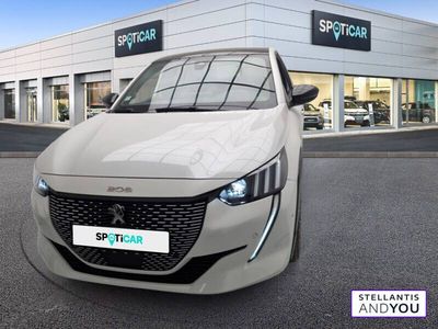 Blanc Occasion 2021 Peugeot e-208 GT Citadine | 14 190 € (Prix juste)