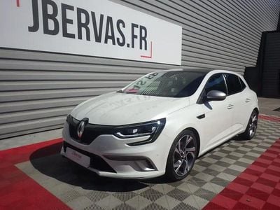 Blanc Occasion 2019 Renault Mégane IV GT Berline | 21 590 € (Prix assez cher)