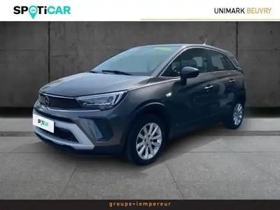 Gris pierre de lune métallisé Occasion 2021 Opel Crossland X Elegance SUV | 15 990 € (Prix cher)