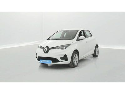 Blanc Occasion 2021 Renault Zoe Business Citadine | 14 190 € (Prix assez cher)