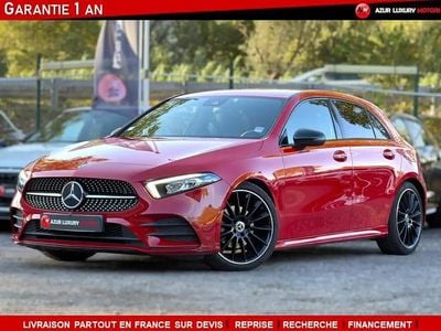 Rouge Occasion 2018 Mercedes A180 AMG line Monospace | 21 490 €