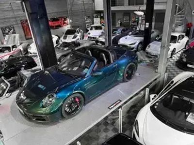 occasion Porsche 992 Targa Gts - Pts Forestgreen - First Hand