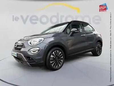 Gris argento / toit noir Occasion 2021 Fiat 500X Cross SUV | 14 999 € (Prix juste)